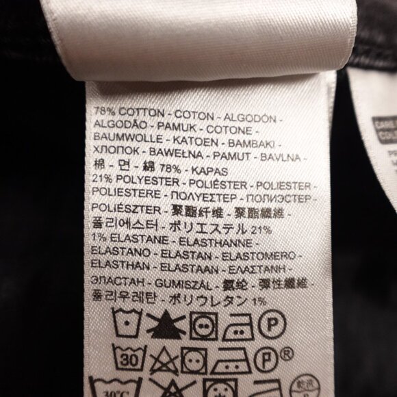 Levi’s Jeans 415 Relaxed Bootcut Jean Women’s Size 31 Black Denim Red Tab - Picture 14 of 14